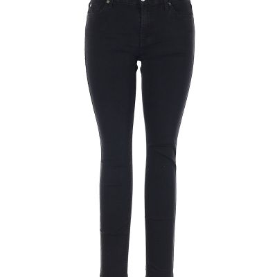 7 For All Mankind Women Black Jeggings 30W